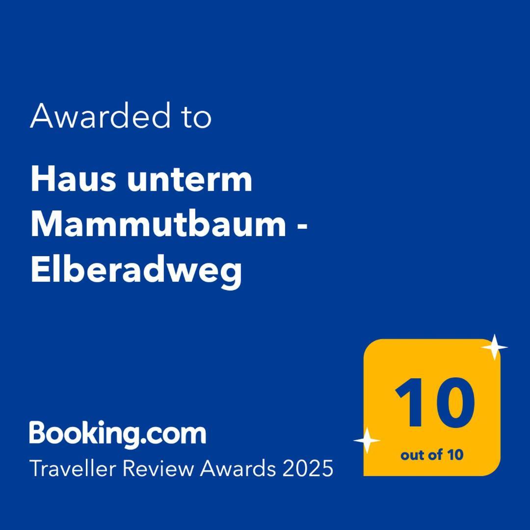 Ferienwohnung Haus Unterm Mammutbaum - Elberadweg Magdeburg Exterior foto